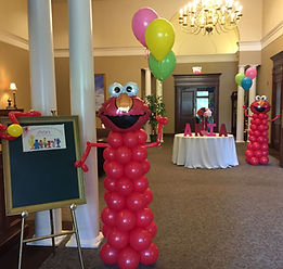 Elmo Sculpture Balloon by Eye Candy Balloons