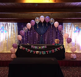 String of Pearl Balloon Arch by Eye Candy Balloons