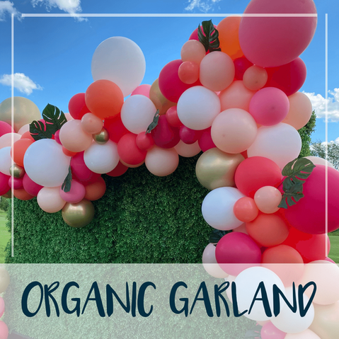 Eye Candy Balloons Organic Garland